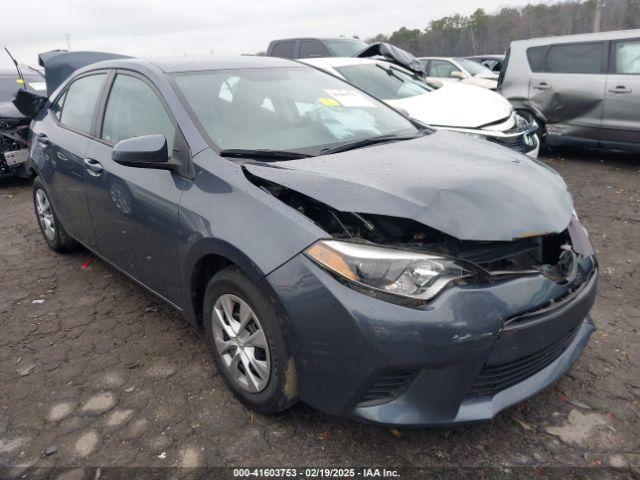  Salvage Toyota Corolla