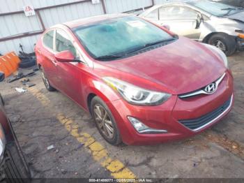  Salvage Hyundai ELANTRA