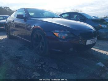  Salvage BMW 6 Series