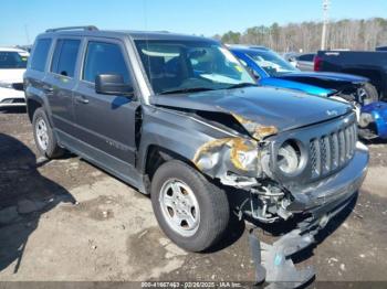  Salvage Jeep Patriot