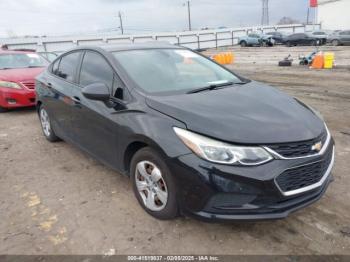  Salvage Chevrolet Cruze