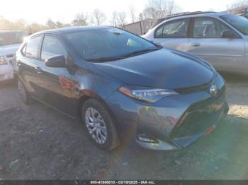  Salvage Toyota Corolla