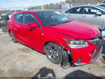  Salvage Lexus Ct