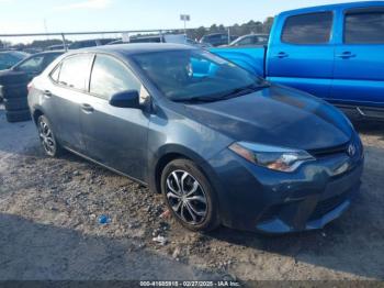  Salvage Toyota Corolla