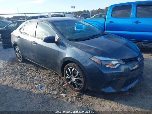  Salvage Toyota Corolla