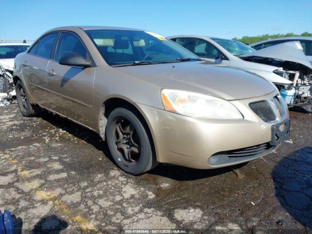  Salvage Pontiac G6