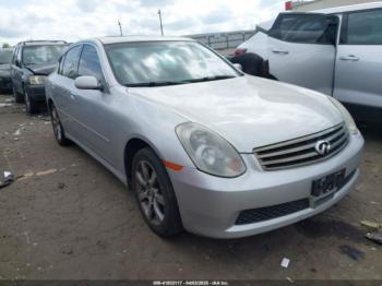  Salvage INFINITI G35x
