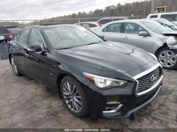  Salvage INFINITI Q50