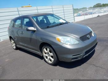 Salvage Toyota Matrix