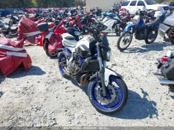  Salvage Yamaha Fz07