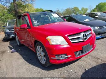  Salvage Mercedes-Benz GLK