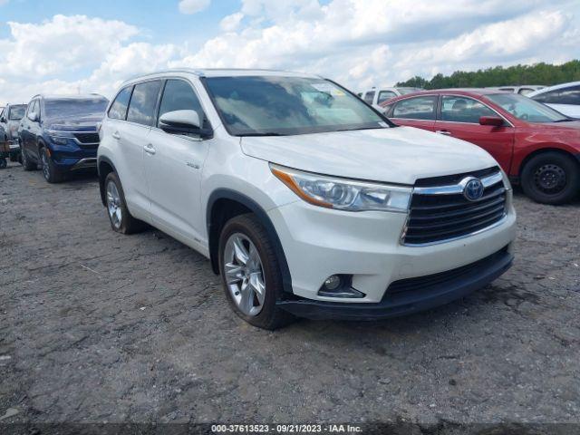  Salvage Toyota Highlander