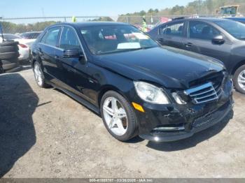  Salvage Mercedes-Benz E-Class