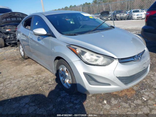  Salvage Hyundai ELANTRA