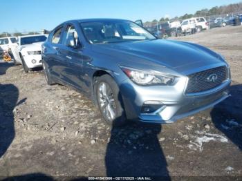  Salvage INFINITI Q50