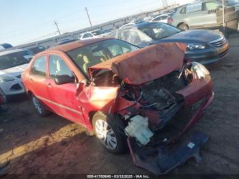  Salvage Toyota Corolla