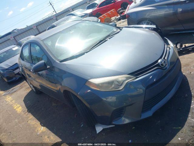  Salvage Toyota Corolla
