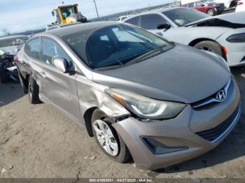  Salvage Hyundai ELANTRA