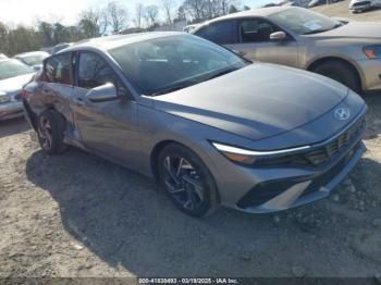  Salvage Hyundai ELANTRA