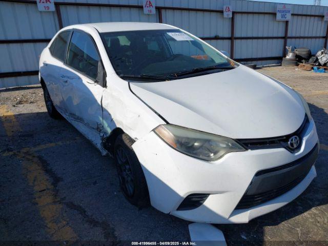  Salvage Toyota Corolla