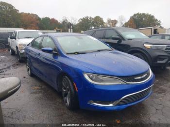  Salvage Chrysler 200