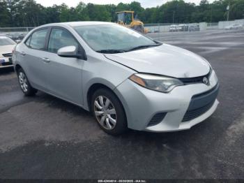 Salvage Toyota Corolla