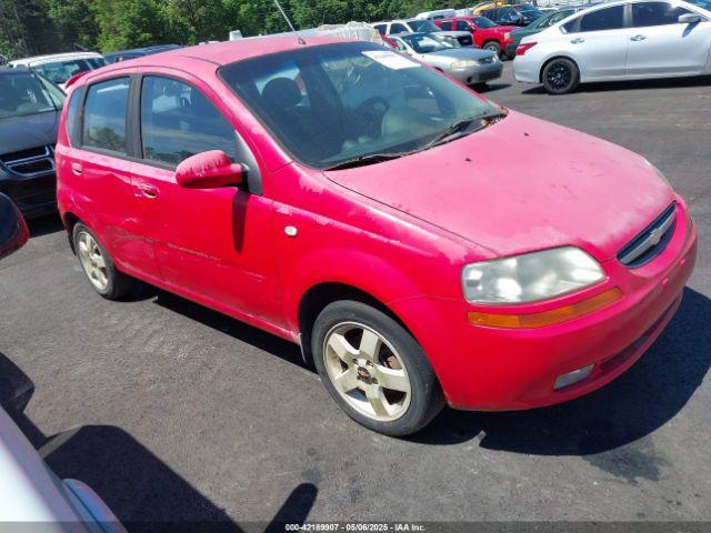  Salvage Chevrolet Aveo