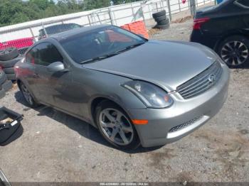  Salvage INFINITI G35