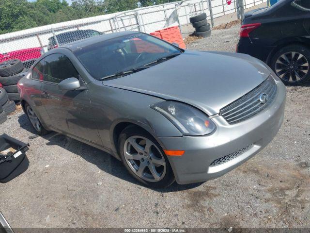  Salvage INFINITI G35