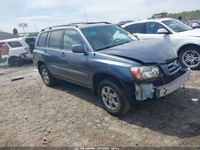  Salvage Toyota Highlander