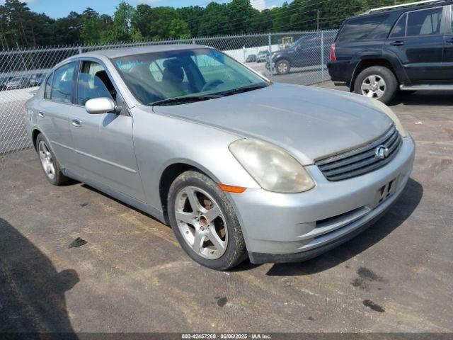  Salvage INFINITI G35
