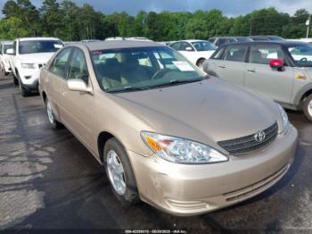  Salvage Toyota Camry