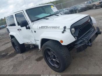  Salvage Jeep Wrangler
