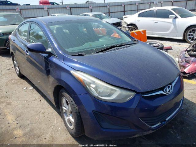  Salvage Hyundai ELANTRA