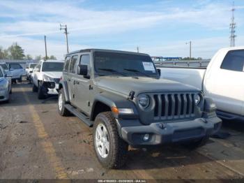  Salvage Jeep Wrangler
