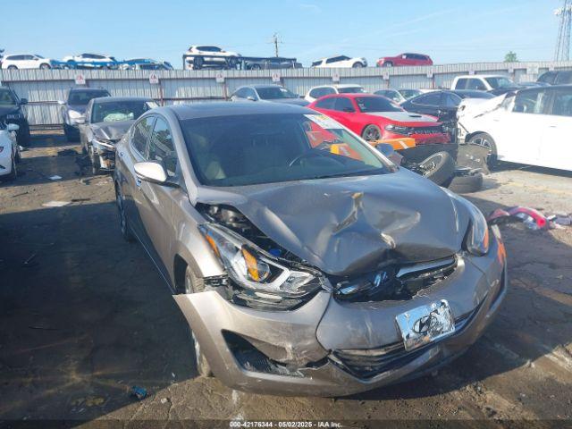  Salvage Hyundai ELANTRA