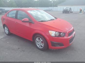  Salvage Chevrolet Sonic