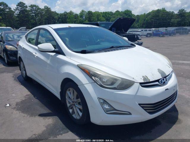  Salvage Hyundai ELANTRA
