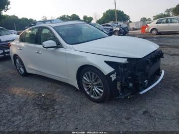  Salvage INFINITI Q50