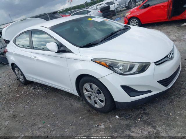  Salvage Hyundai ELANTRA