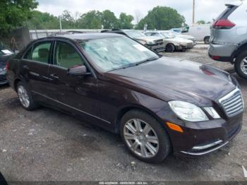  Salvage Mercedes-Benz E-Class