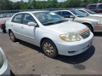  Salvage Toyota Corolla