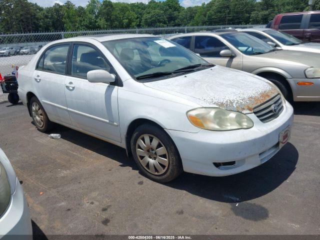  Salvage Toyota Corolla