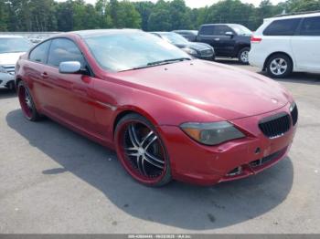  Salvage BMW 6 Series