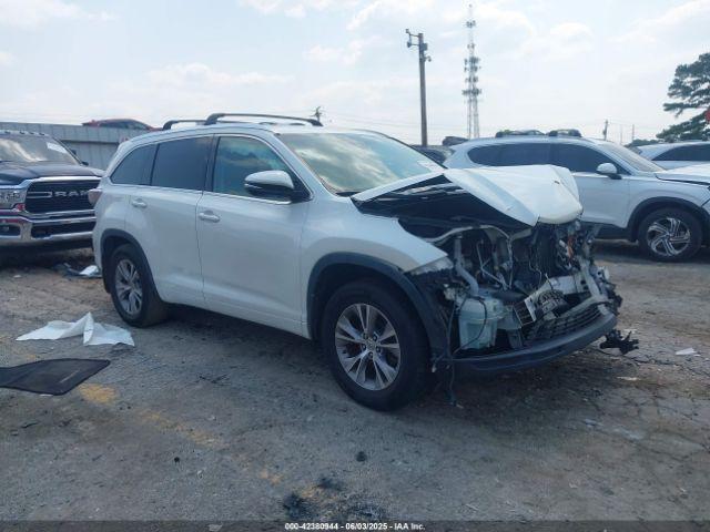  Salvage Toyota Highlander