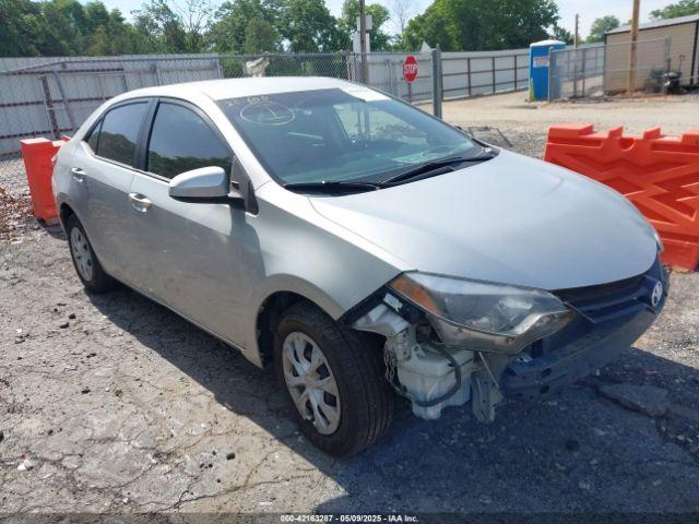  Salvage Toyota Corolla