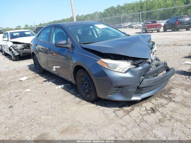  Salvage Toyota Corolla