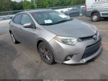  Salvage Toyota Corolla