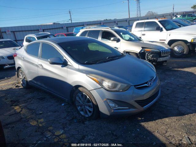 Salvage Hyundai ELANTRA