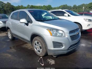  Salvage Chevrolet Trax